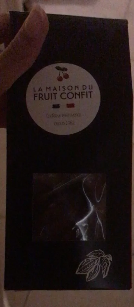 Demi-Orange confite enrobé de chocolat noir
