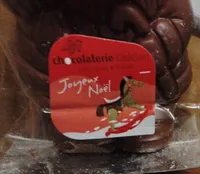 Moulage Père Noël au chocolat au lait bio
