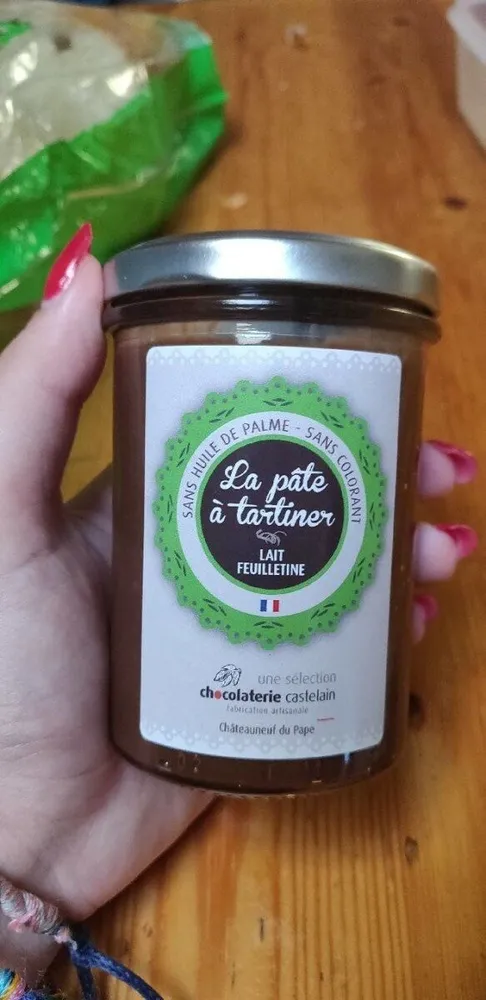 La pâte à tartiner feuilletine