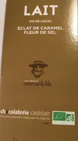 Lait éclats de caramel fleur de sel