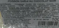 Poisson garni au chocolat noir castelain
