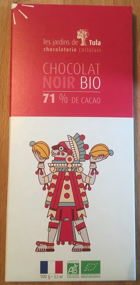 Chocolat noir bio 71%