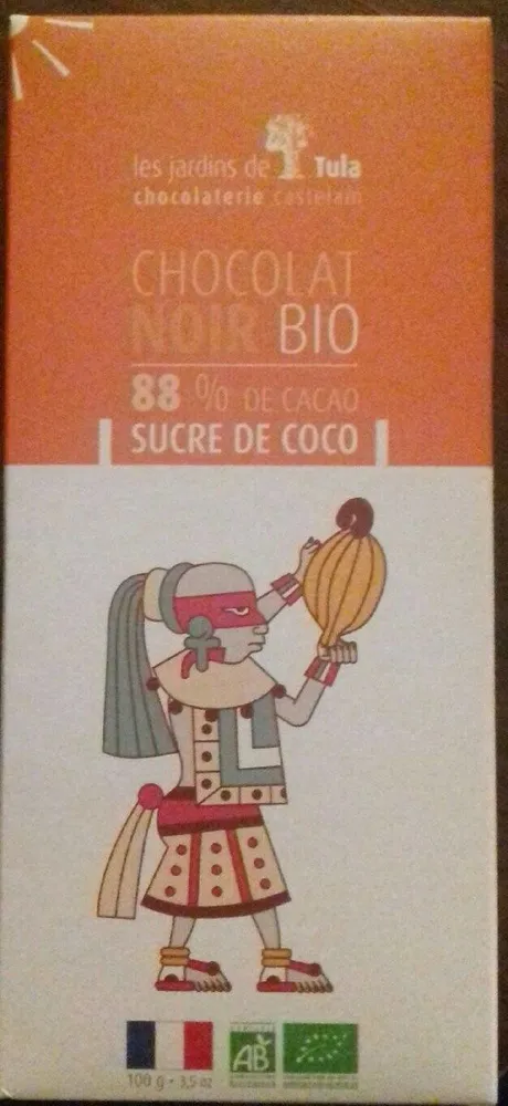 Chocolat Noir Bio Sucre de Coco