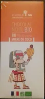 Chocolat Noir Bio Sucre de Coco