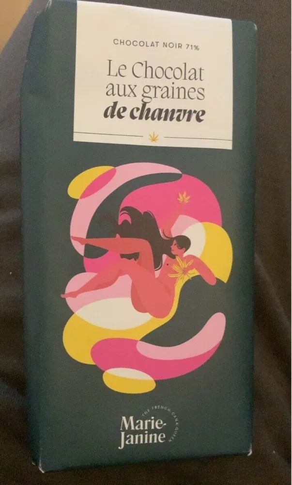 Chocolat aux graines de chanvres