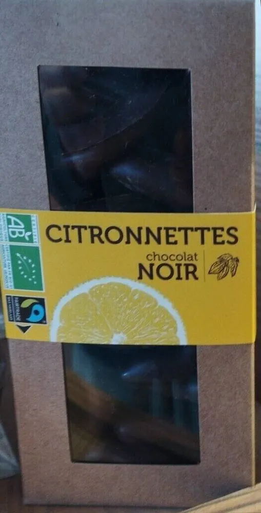 Citronnettes chocolat noir