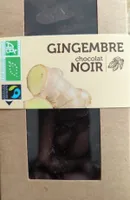 Gingembre chocolat noir