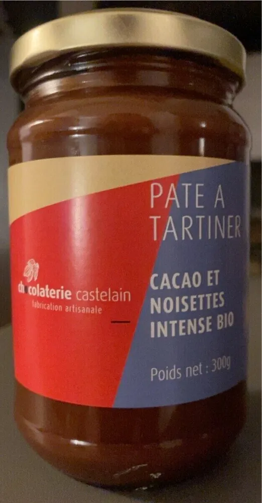 Pate à tartiner cacao et noisettes intense bio