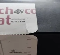 Assortiment noire lait