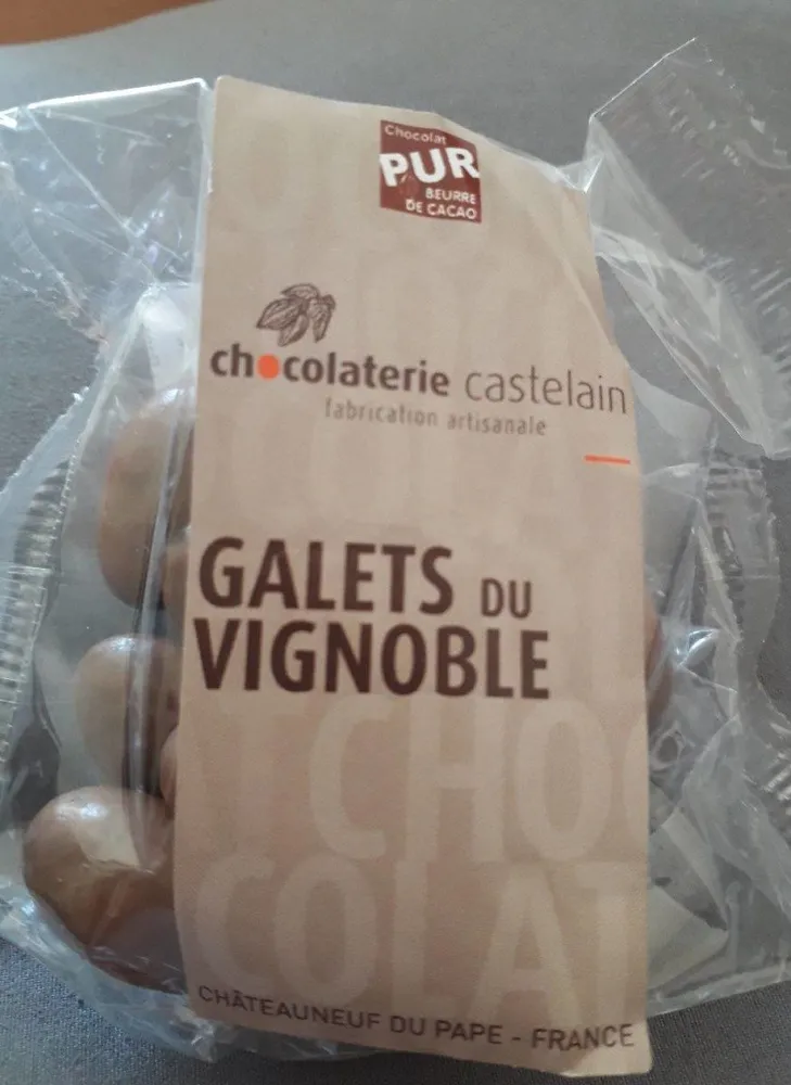 Galets- amandes enrobés de chocolat