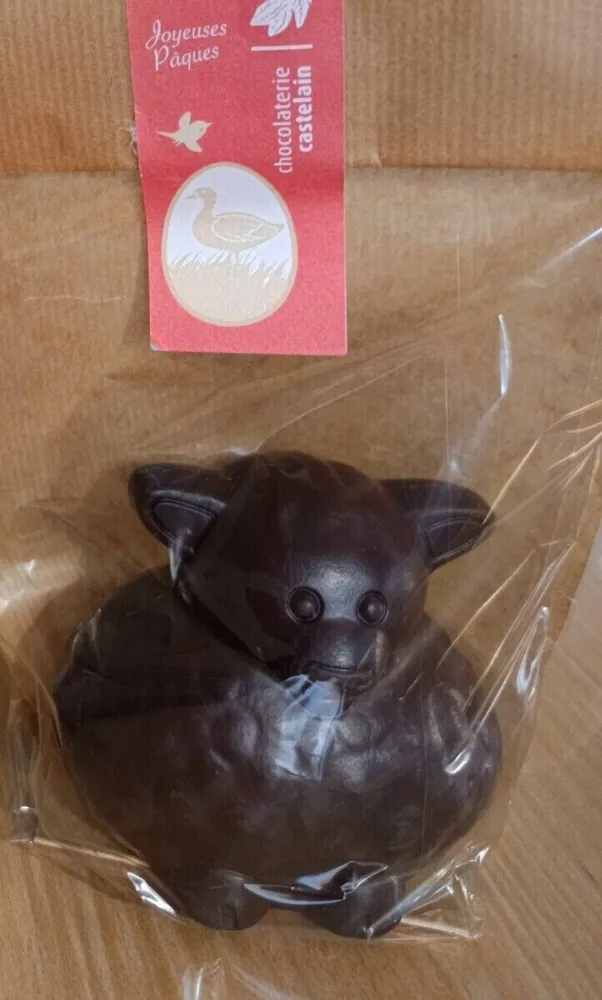 Mouton chocolat noir
