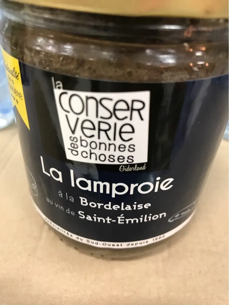 Lamproie à la bordelaise