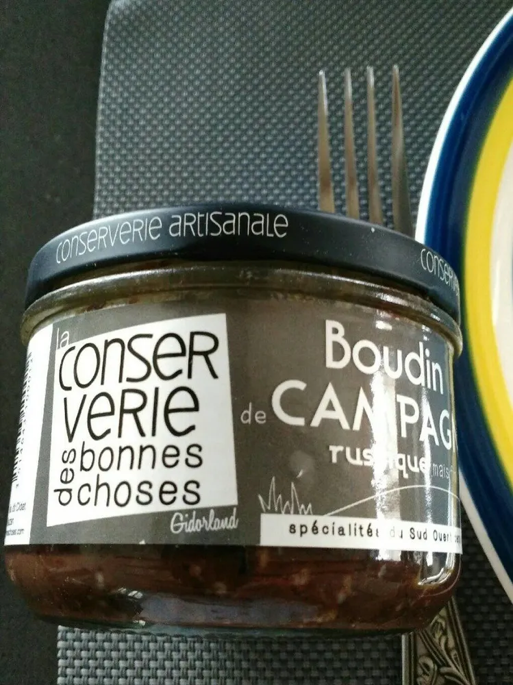 Boudin de campagne rustique
