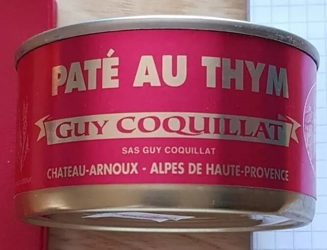 Pâté au thym