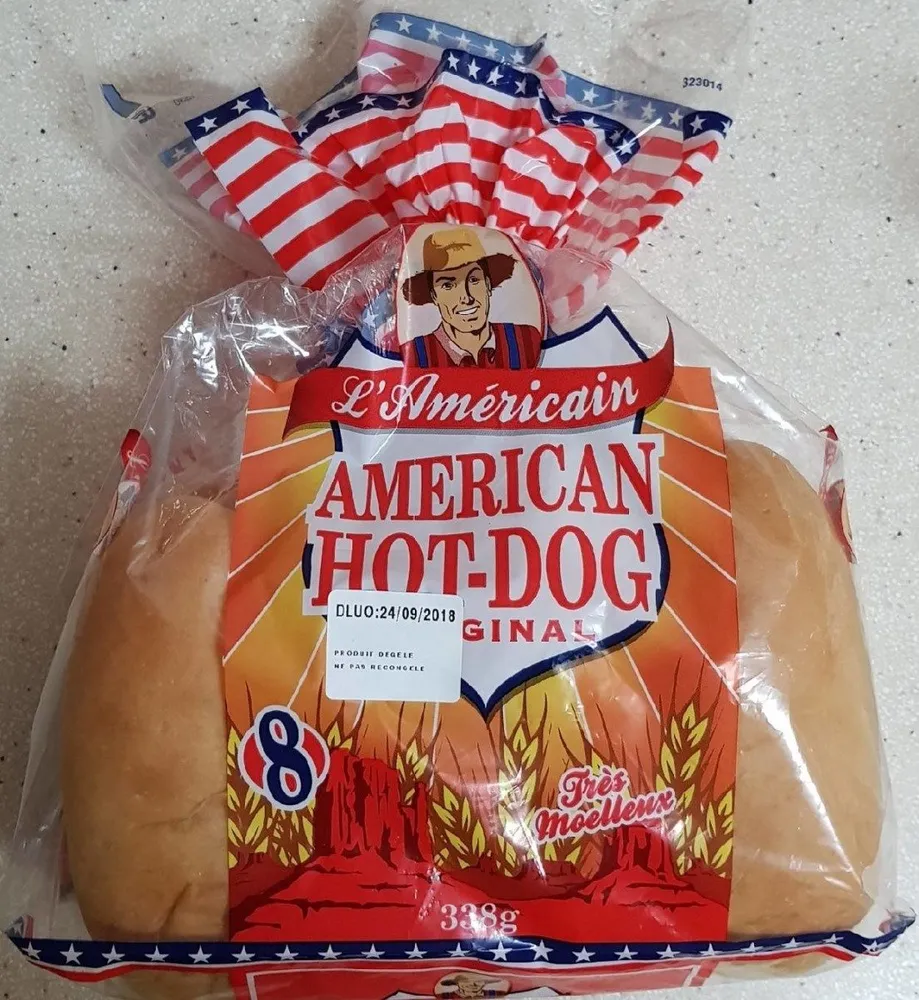 8 American Hot-dog original 338g
