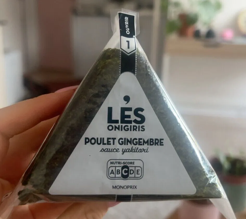 Onigiri poulet gingembre