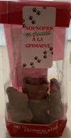 Nounours  en chocolat à la guimauve