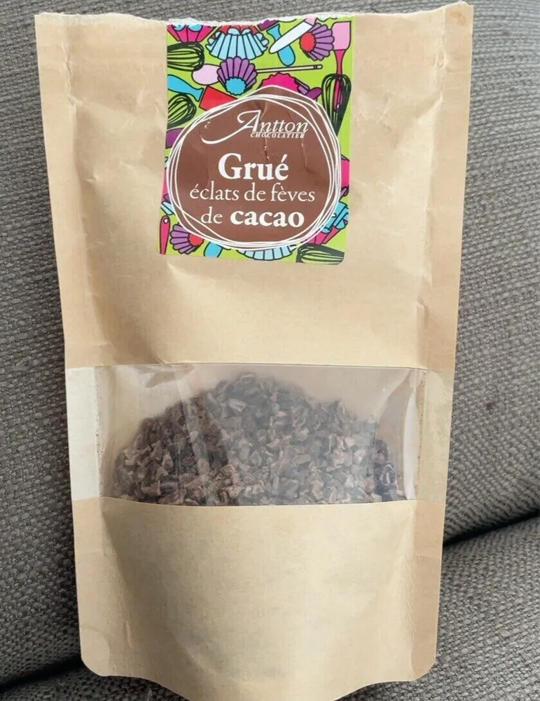 Grué éclats de fèves de cacao