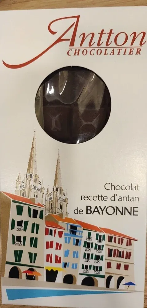 Chocolat noir Bayonne Antton