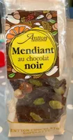 Mendiant au chocolat noir