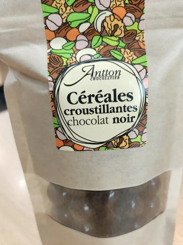 Céréales croustillantes chocolat noir