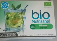Nutrisante Infusion Bio Fraîche Minceur 20 Sachets (herb Teas And Teas)