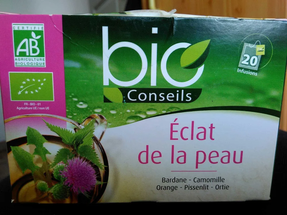Éclat de la peau