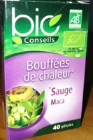 Bouffées de chaleur sauge maca