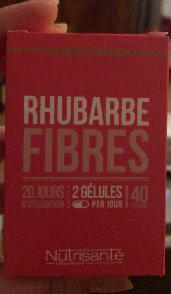 Rhubarbe fibres