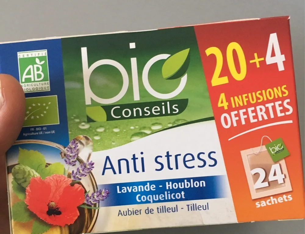 Infusion anti stress