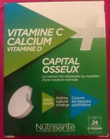 Vitamine c calcium vitamine d
