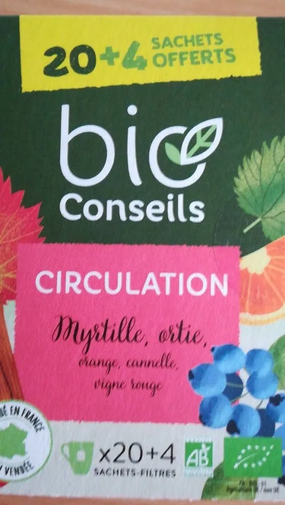Tisane circulation