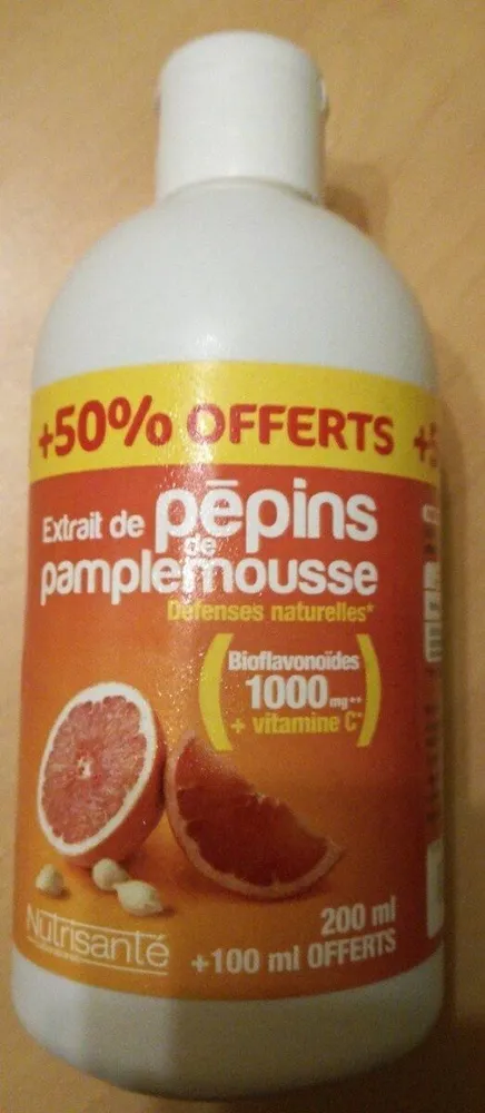 Extrait de pépins de pamplemousse