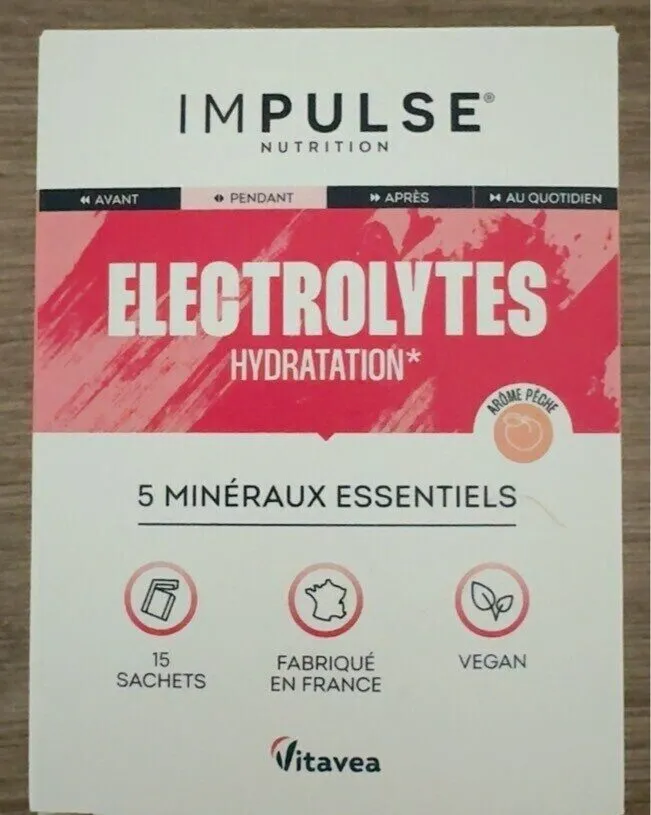 Electrolytes hydratation