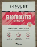 Electrolytes hydratation