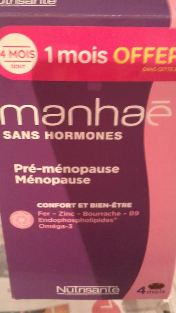 Nutrisanté Manhaé Féminité Ménopause