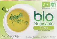 Nutrisante Infusion Bio Thym Voies Respiratoires 20 Sachets (herb Teas And Teas)