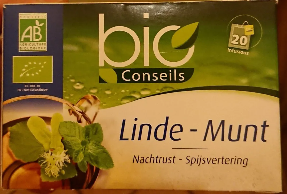 Infusion Tilleul Menthe - Bio Conseils