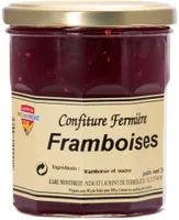 Confiture de framboises artisanale NORMANDIE GOURMANDE