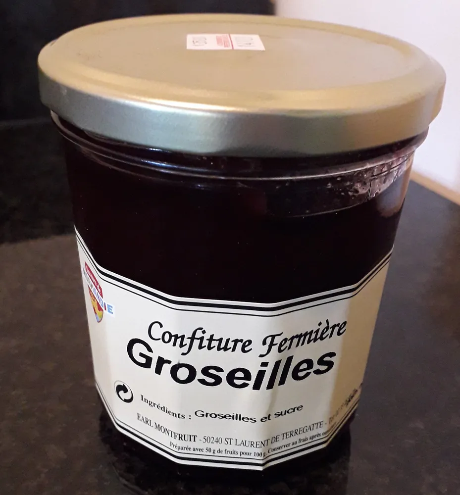 Comfiture Fermière Groseilles