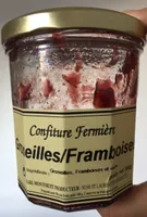Confiture groseilles framboises artisanale NORMANDIE GOURMANDE