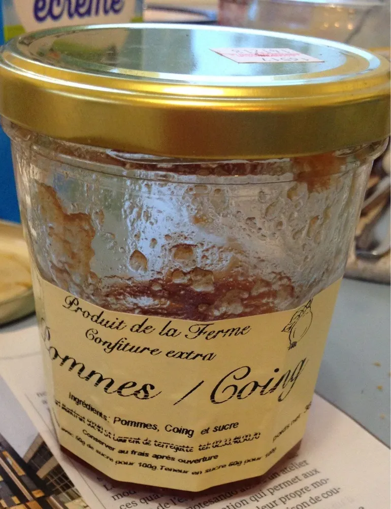 Confiture Pommes Coings