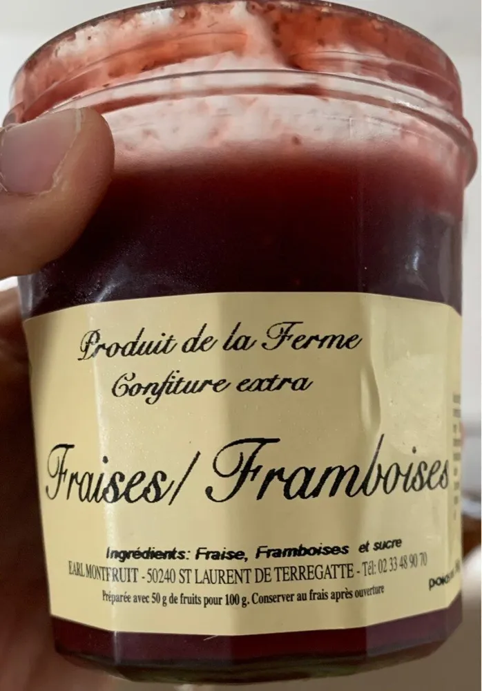 Confiture Fraise Framboise