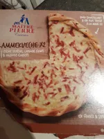 Flammkueches Maitre Pierre Alsacienne creme fraiche