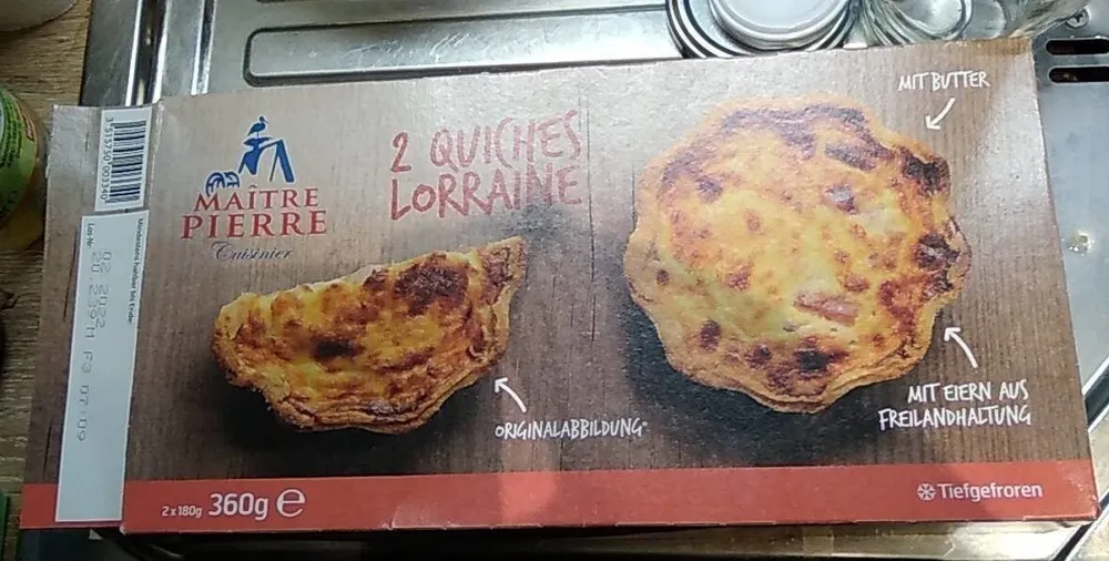 2Quiches Lorraine