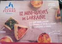 12 Mini-Quiches de Lorraine