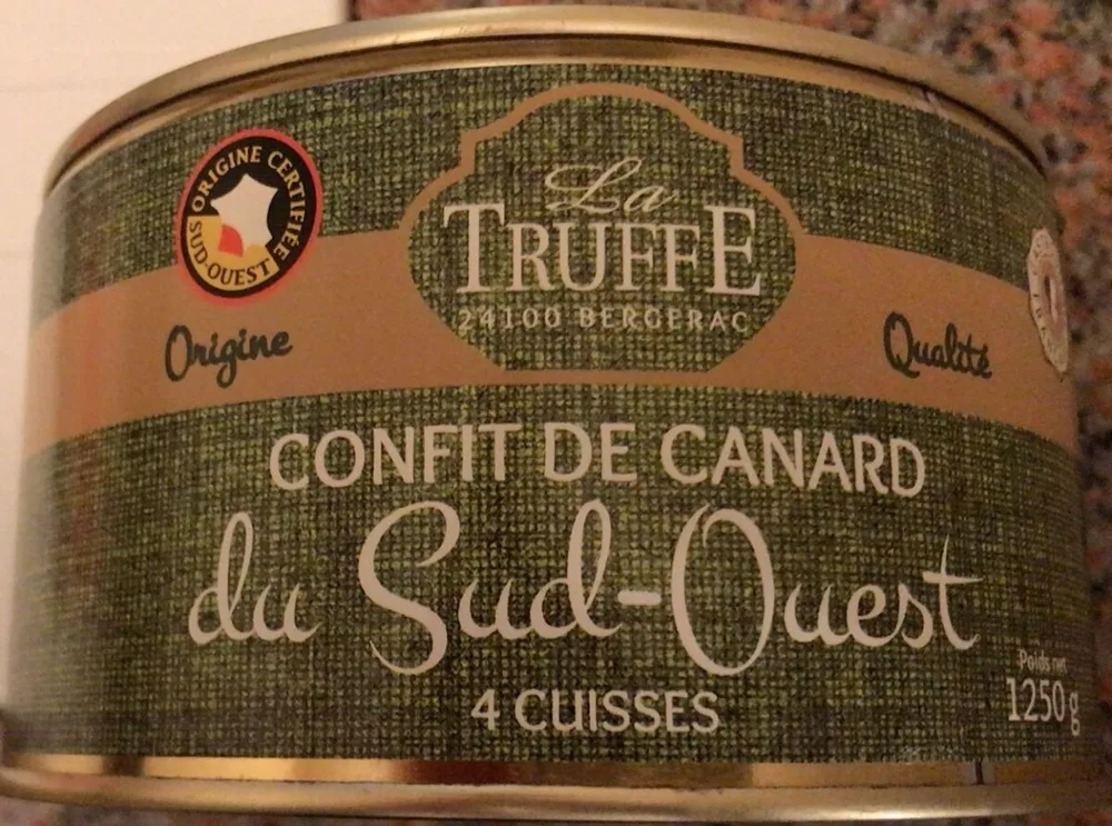 Confit de canard du sud-ouest
