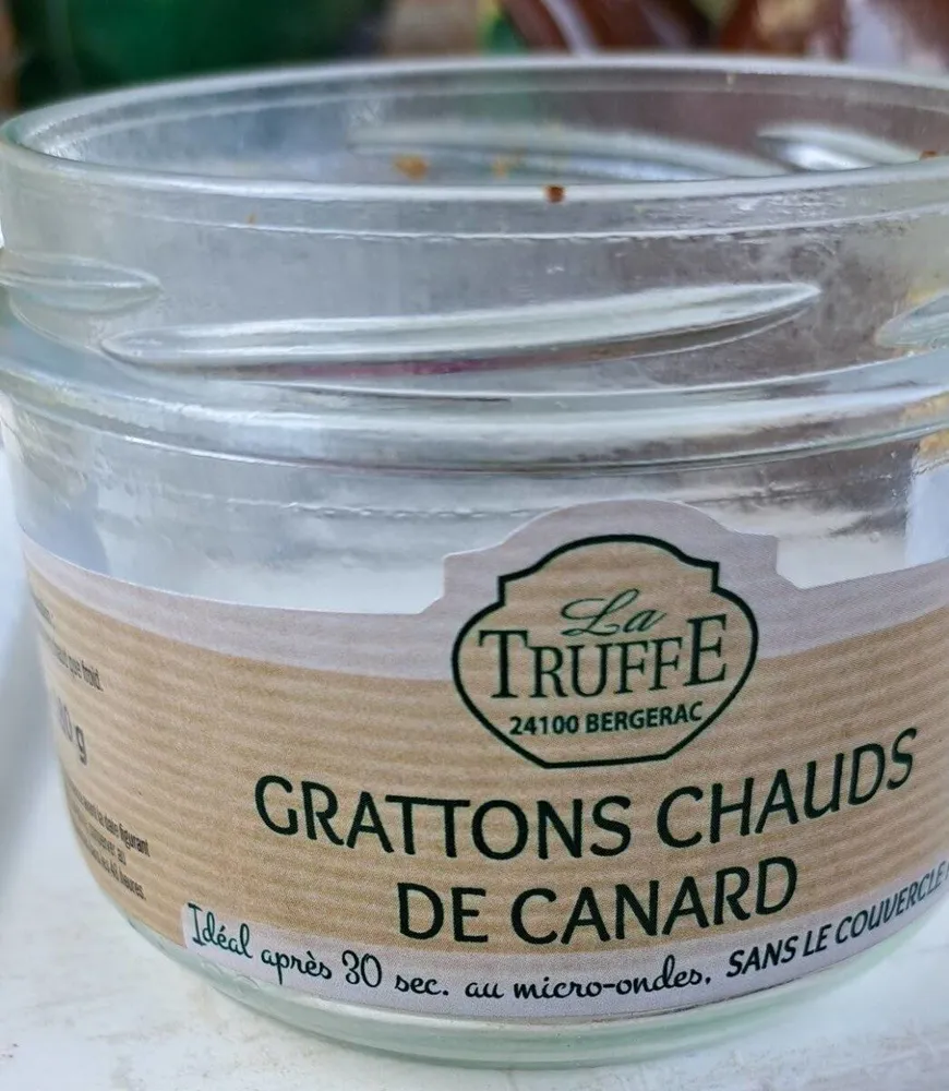 Grattons chaud de canard