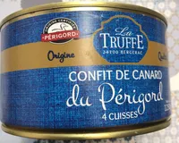 Confit de canard du perigord 4 cuisses