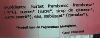Sorbet Framboise 120ML